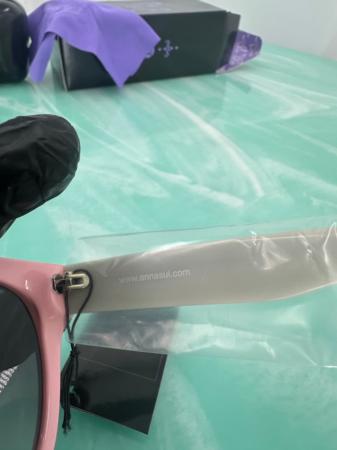 [새상품 무료배송] Made In Italy 안나수이 선글라스 핑크 상품이미지8