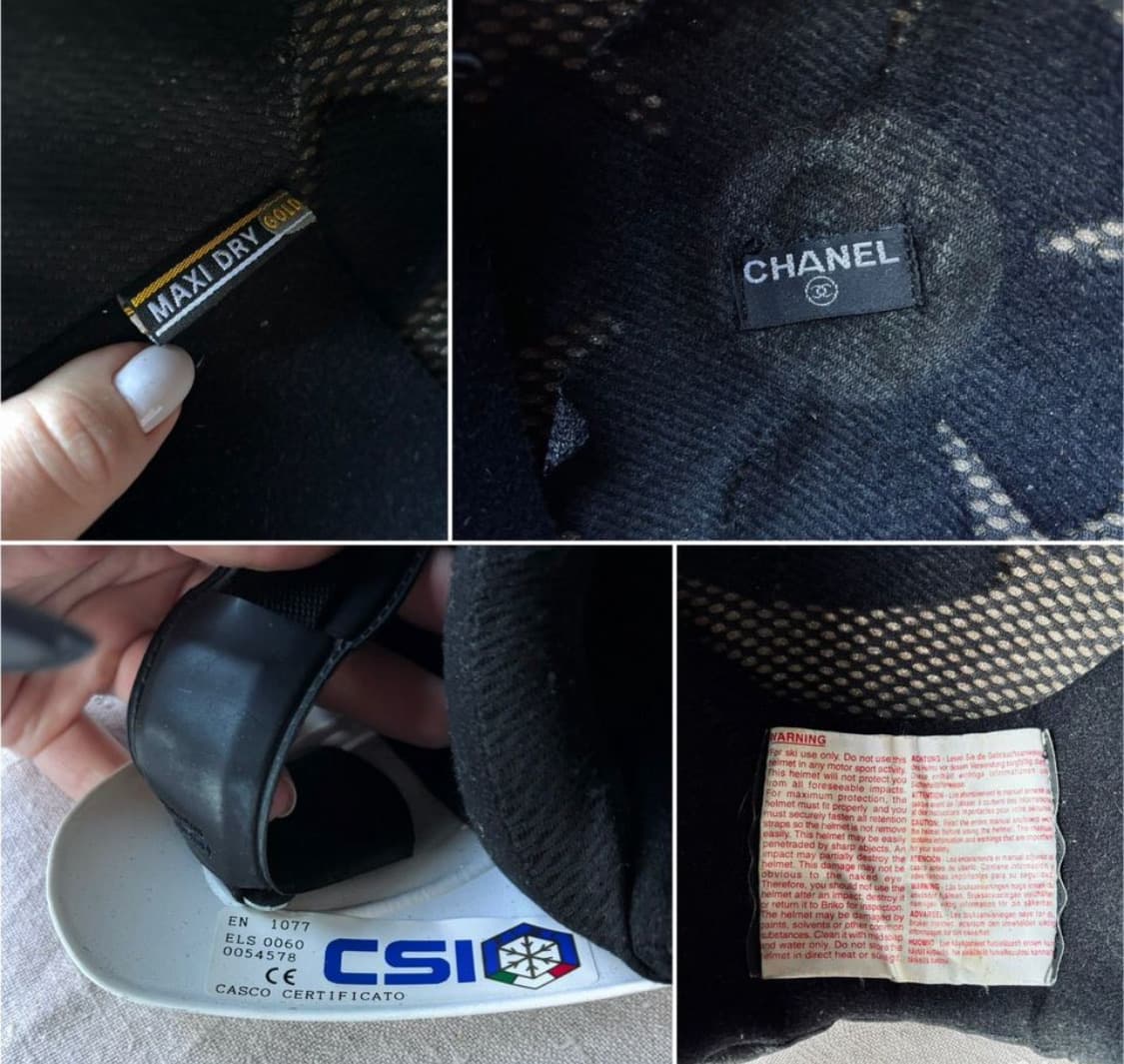 CHANEL 00'S 샤넬 아카이브 헬멧(58 사이즈)유니색스-해외발송 상품이미지9