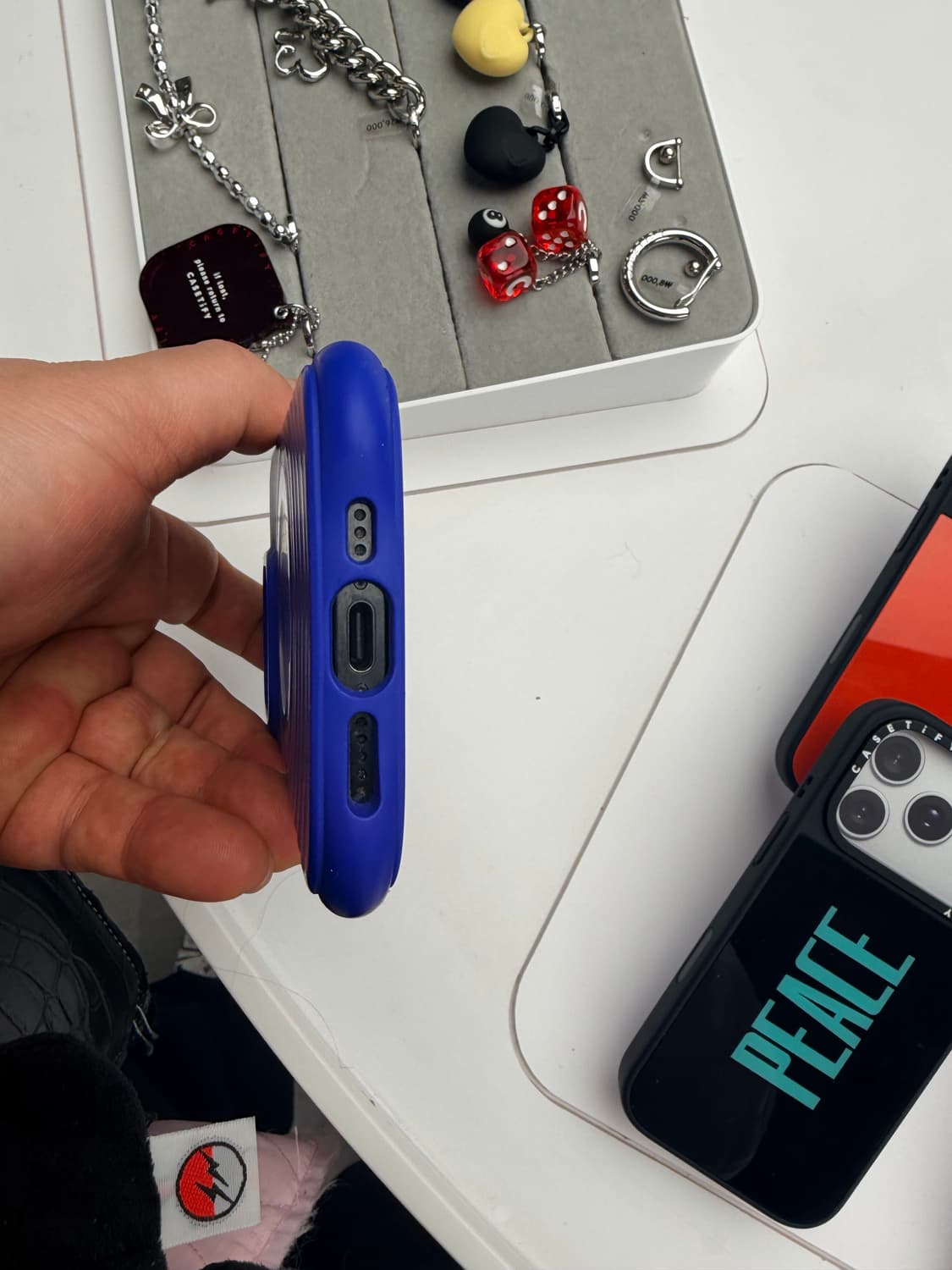 케이스티파이 리플 케이스 아이폰15프로 코발트 블루 상품이미지8