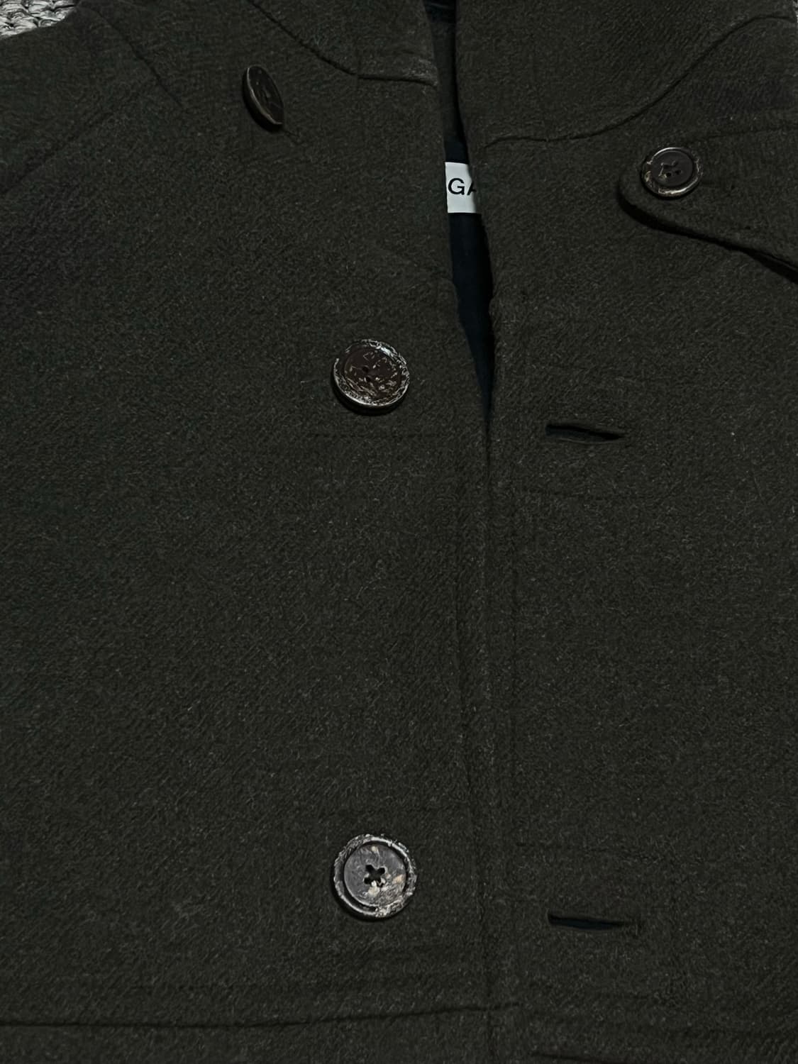 아워레가시 후드 더플코트 모스그린 상품이미지3