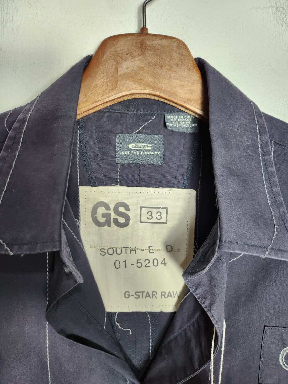 지스타 로우 데님 셔츠 상품이미지2