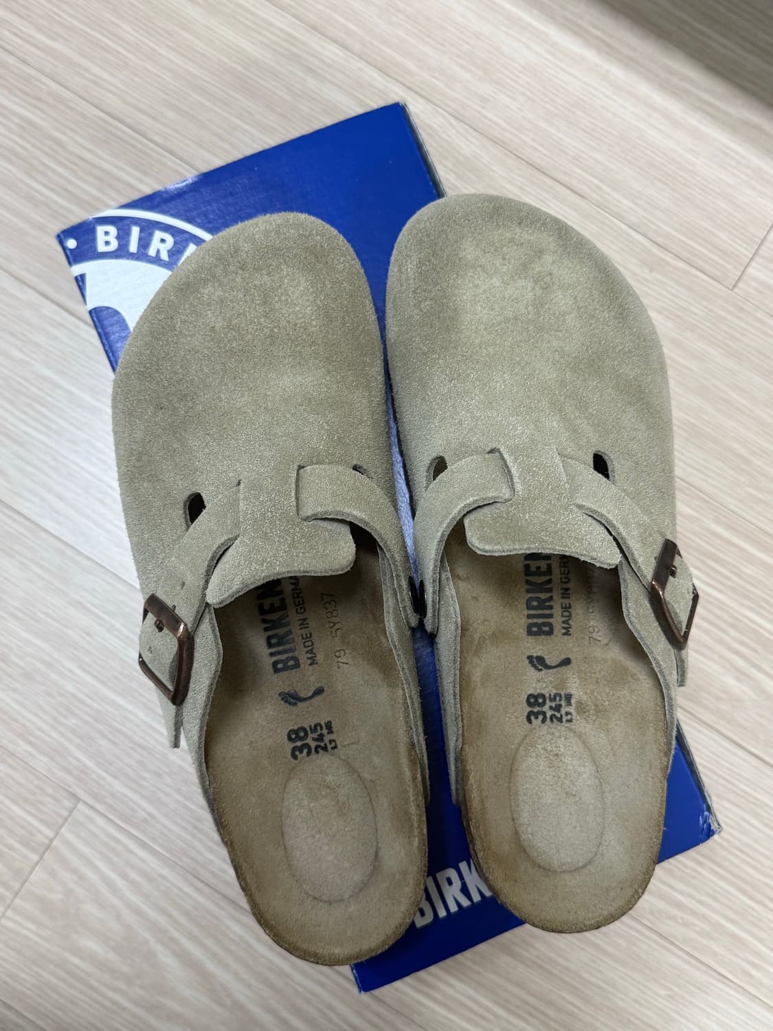 버켄스탁 보스턴 타우페 38 상품이미지1