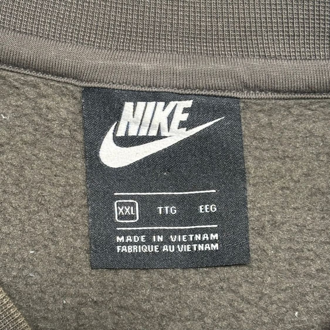 NIKE 리이슈 패치 맨투맨 카키 2XL 상품이미지5