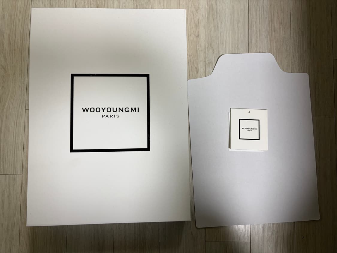 [48] 우영미 블랙 집업 스웨트셔츠 상품이미지6