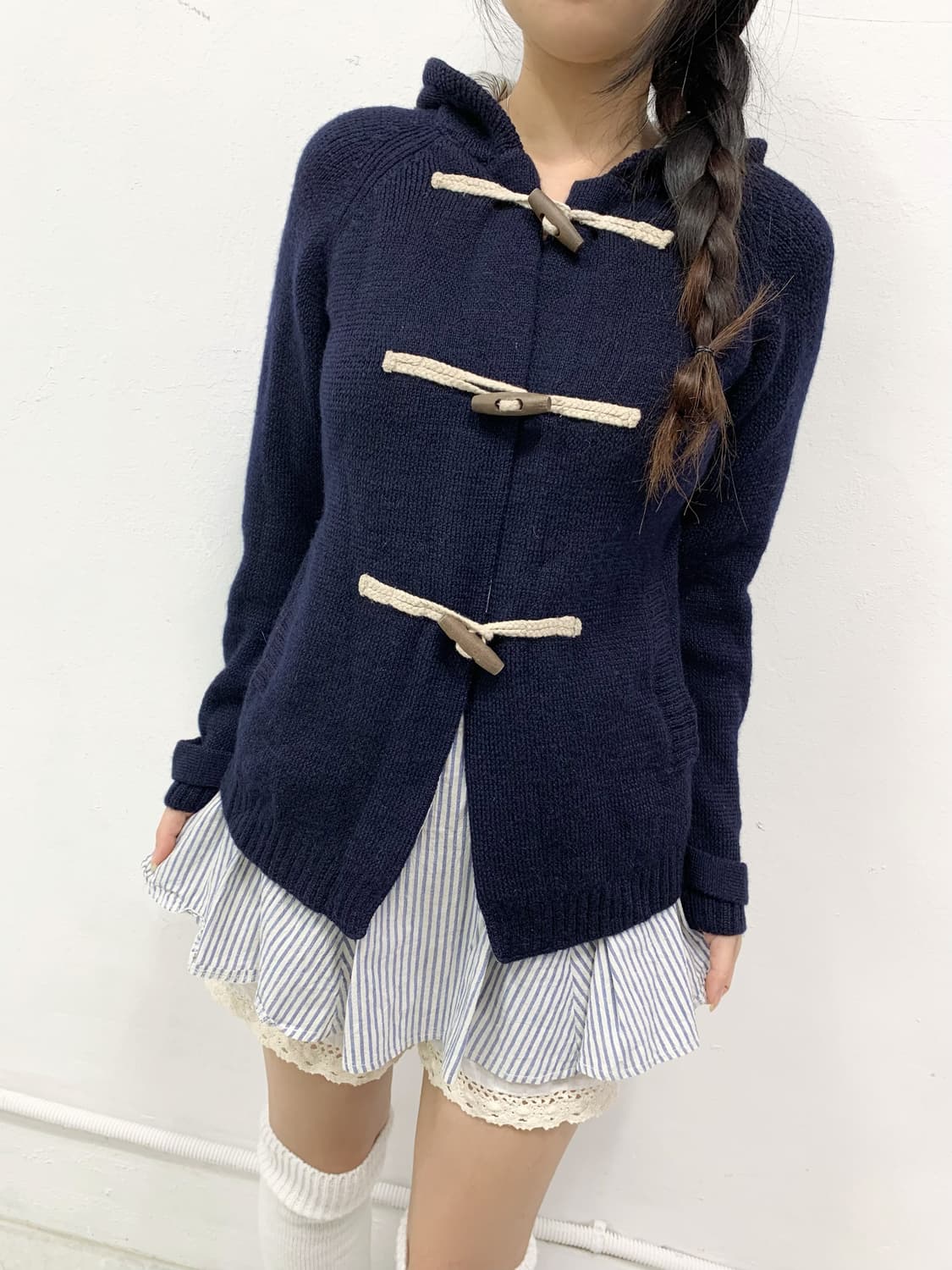 [SM2] 사만사모스 떡볶이 니트 후드 가디건 상품이미지3