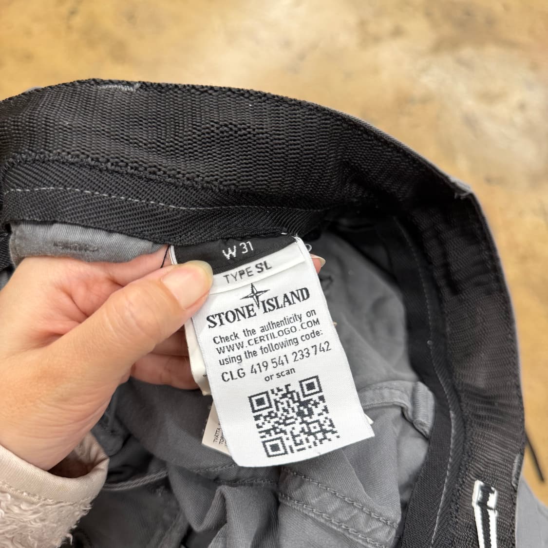 [정품/31] 스톤아일랜드 코튼 카고 팬츠 b14 상품이미지6