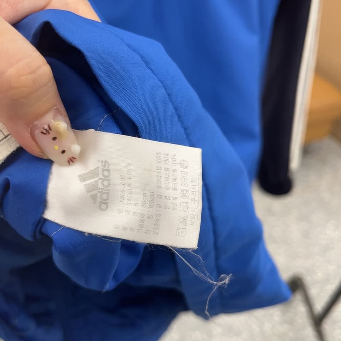 아디다스 올드스쿨 제우스포츠 윈드브레이커 바람막이 105 C06328 상품이미지5