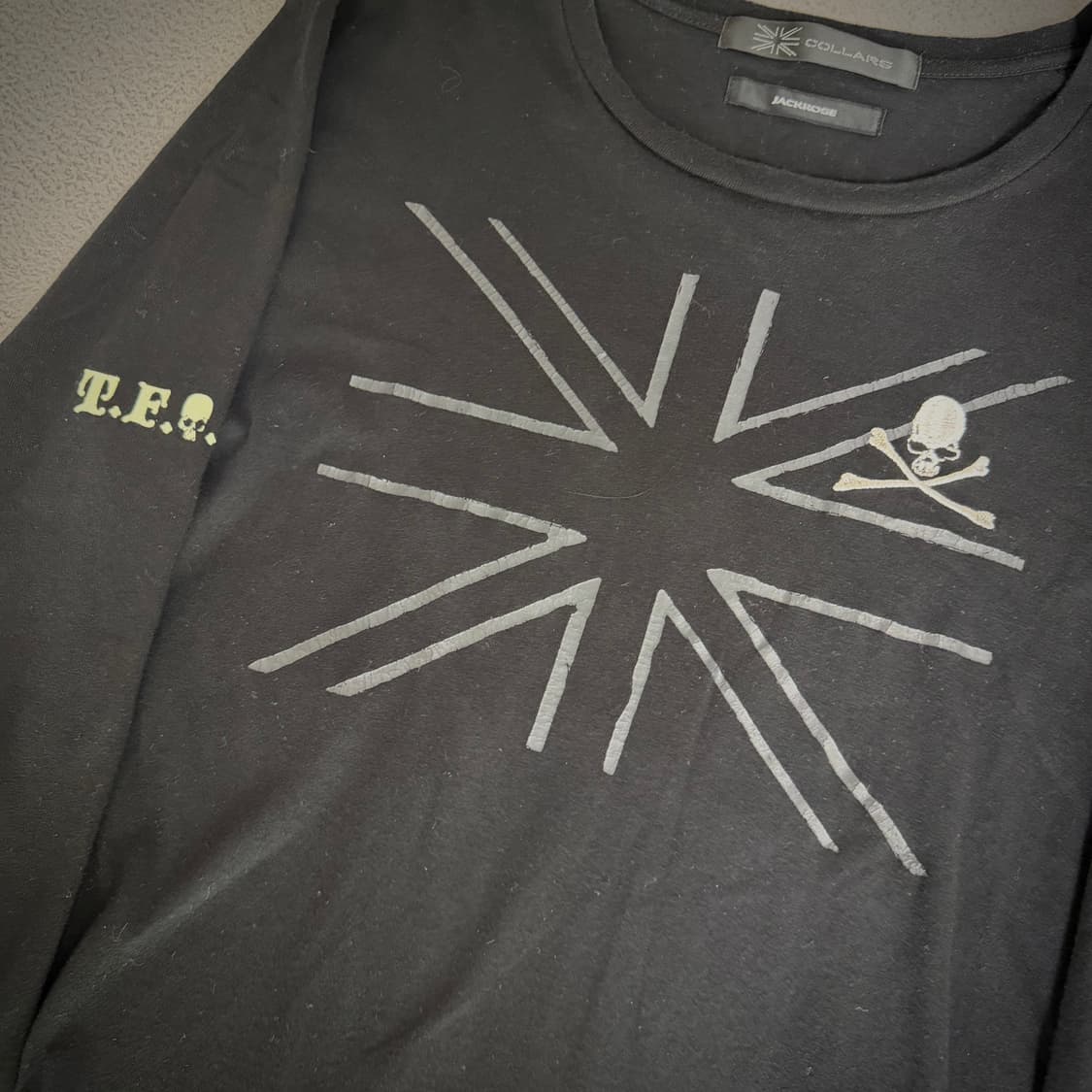 Jackrose x collars skull long sleeve 상품이미지3