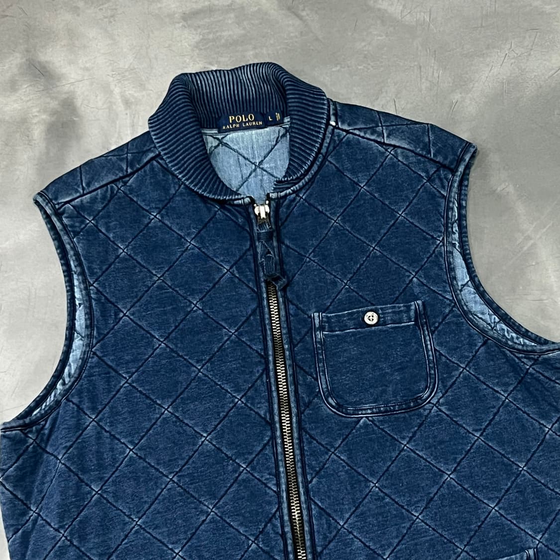  폴로랄프로렌 인디고 퀼팅 베스트 y15151 상품이미지3