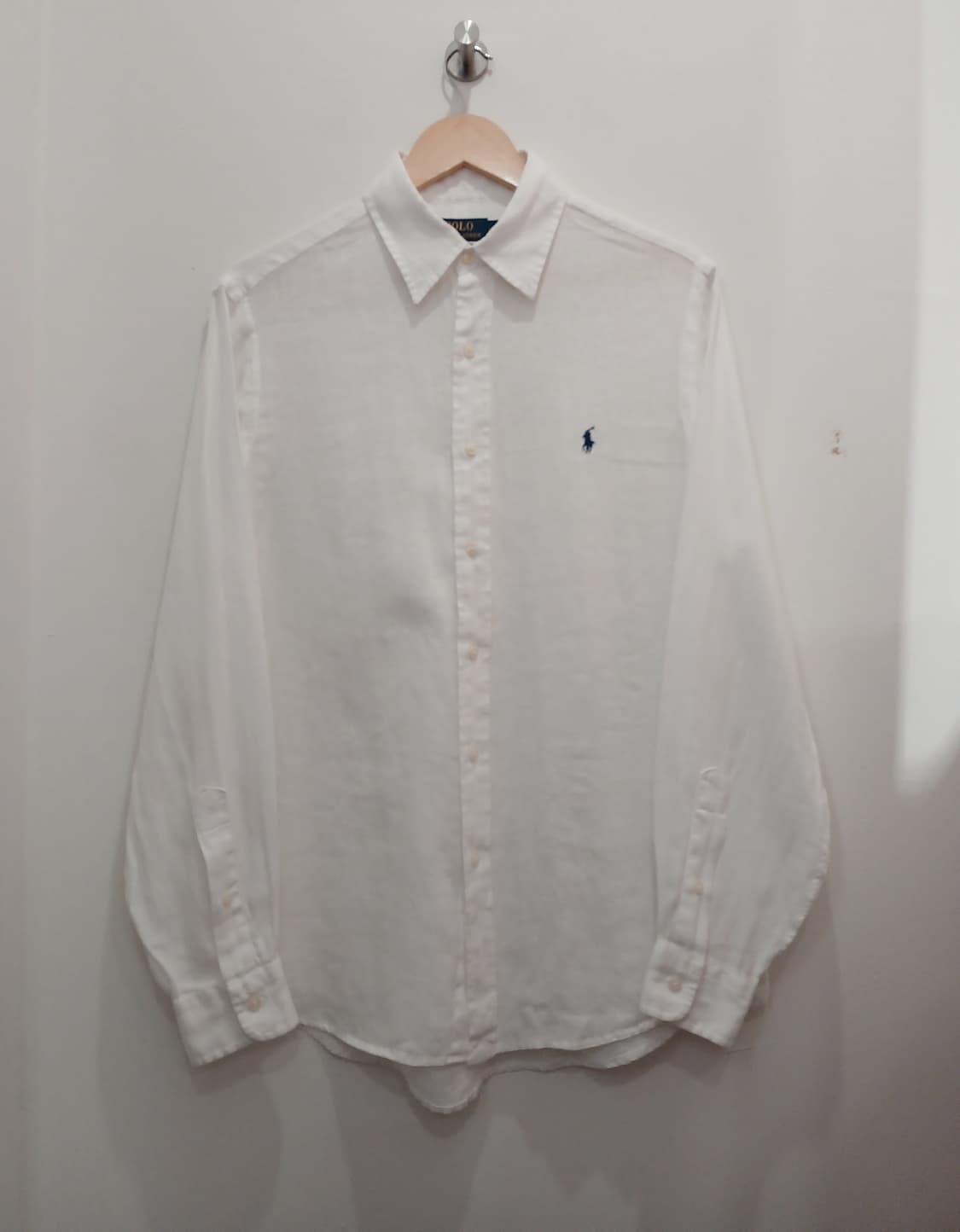 랄프로렌폴러 화이트린넨셔츠 상품이미지2