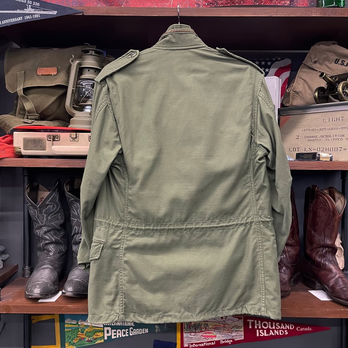 S/R 80s 알파 인더스트리 M65 필드 자켓 오리지널 야상 상품이미지2