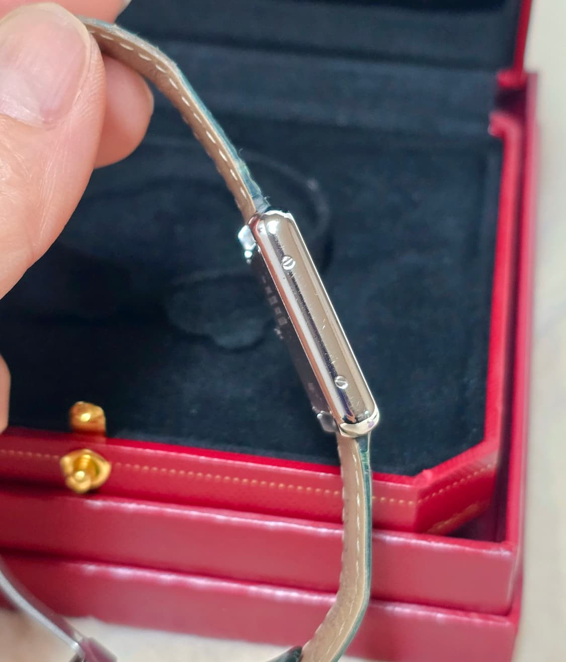 까르띠에 탱크솔로스몰 스틸 시계 (W5200005) 정품 상품이미지6