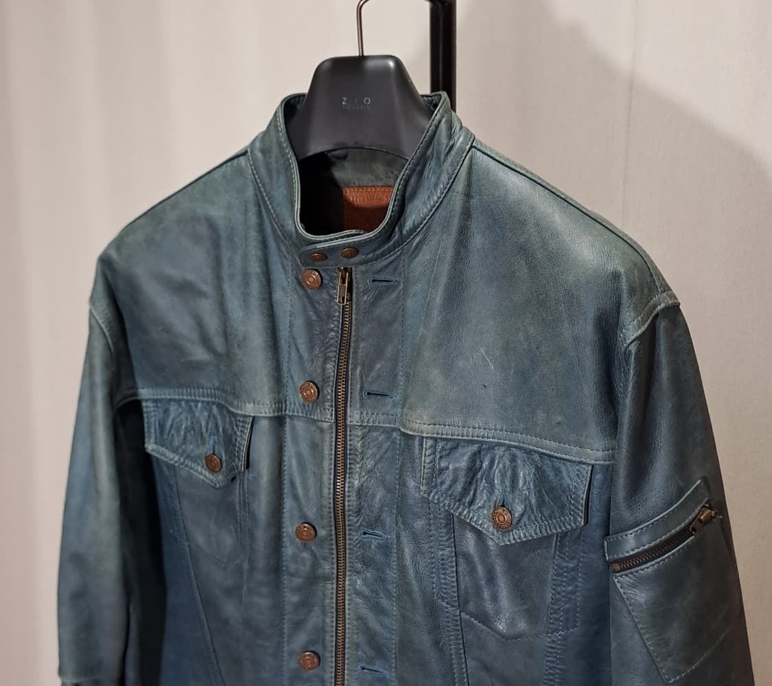 (택포) 90s 리바이스 빈티지 소가죽 자켓 110 B356 상품이미지2