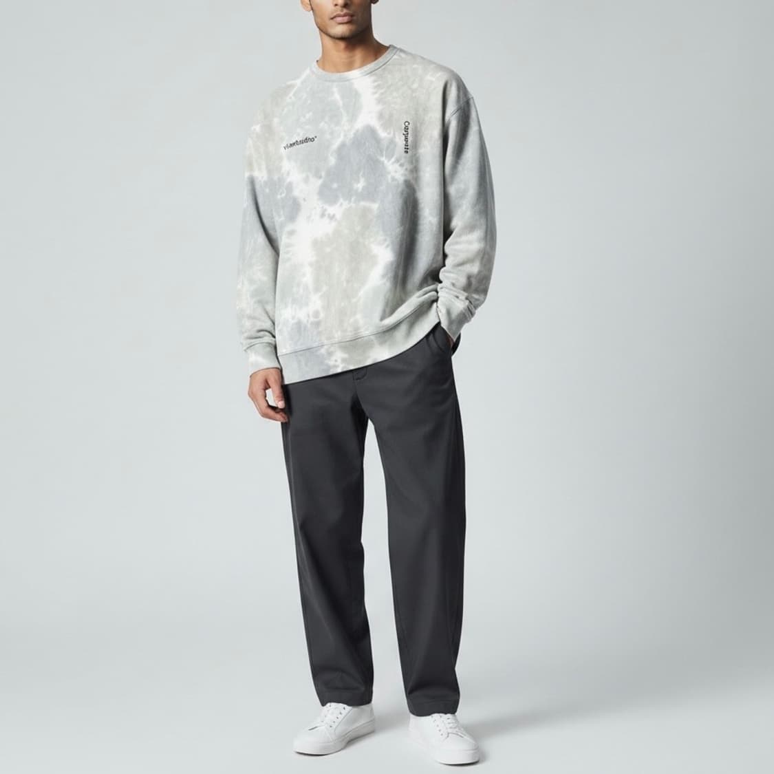 [L] Vivastudio 비바스튜디오 타이다이 맨투맨 상품이미지3