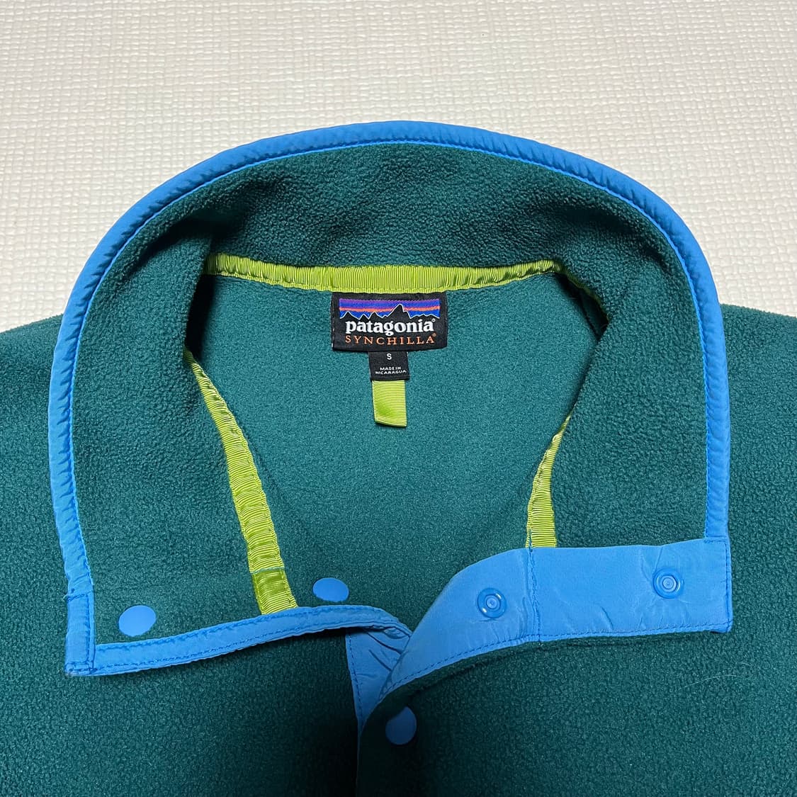 파타고니아 신칠라 그린/블루 상품이미지3