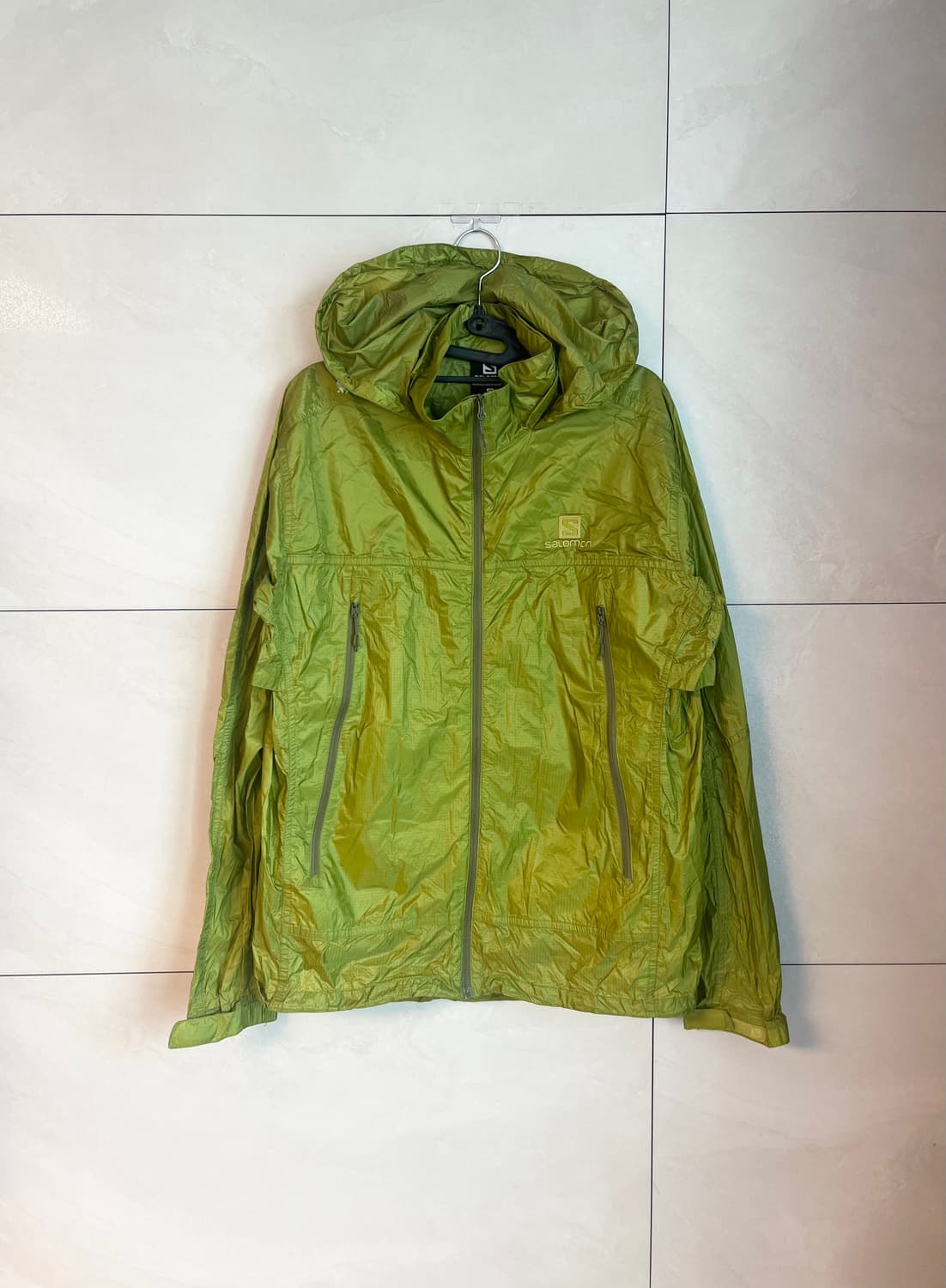 살로몬 초경량 바람막이 그린 [L/100] 상품이미지1