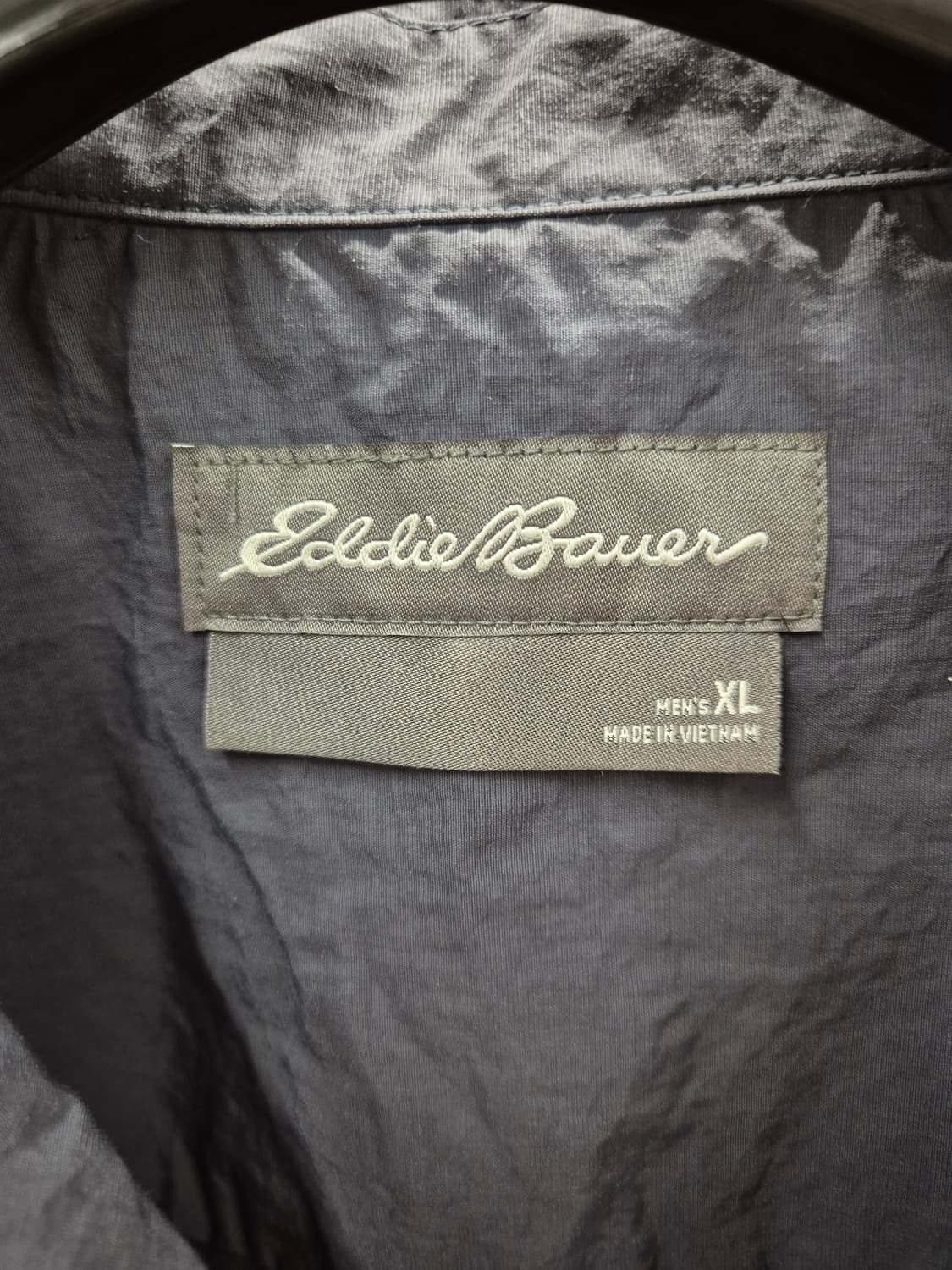 Eddie Bauer 네이비 반팔 셔츠 XL 상품이미지4