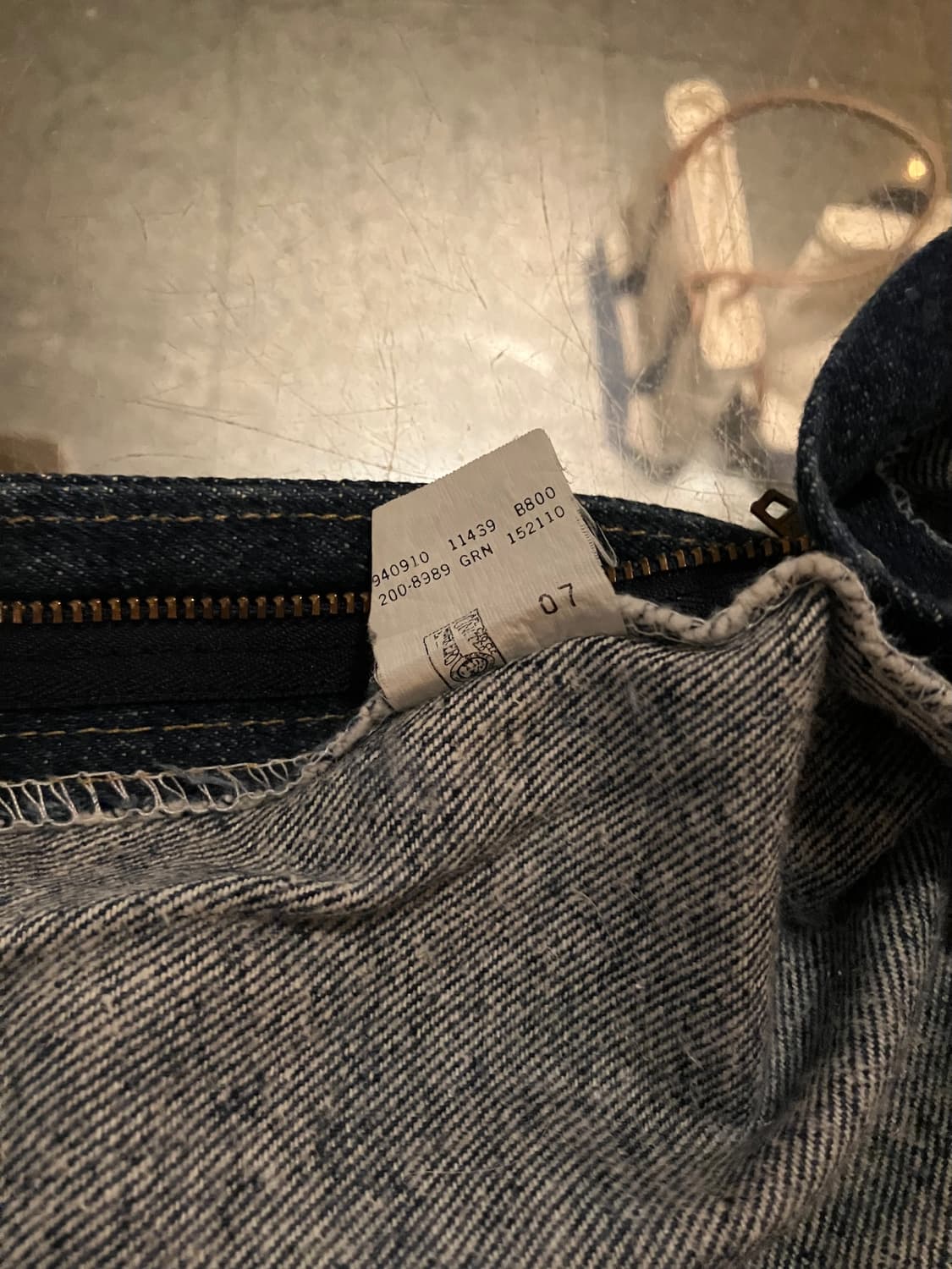 90s USA LEE 빈티지 리 데님 팬츠 상품이미지10