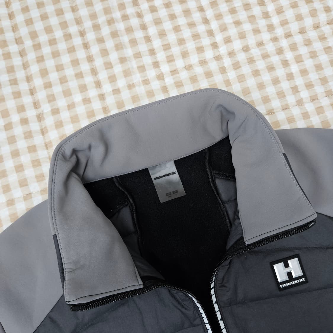 허머 기모 집업자켓 남자100 상품이미지2