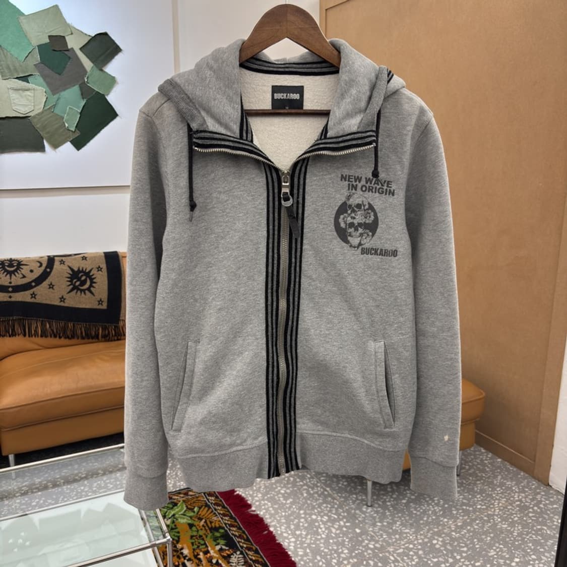 버커루 스트릿 약기모 후드집업 95 C06044 상품이미지2