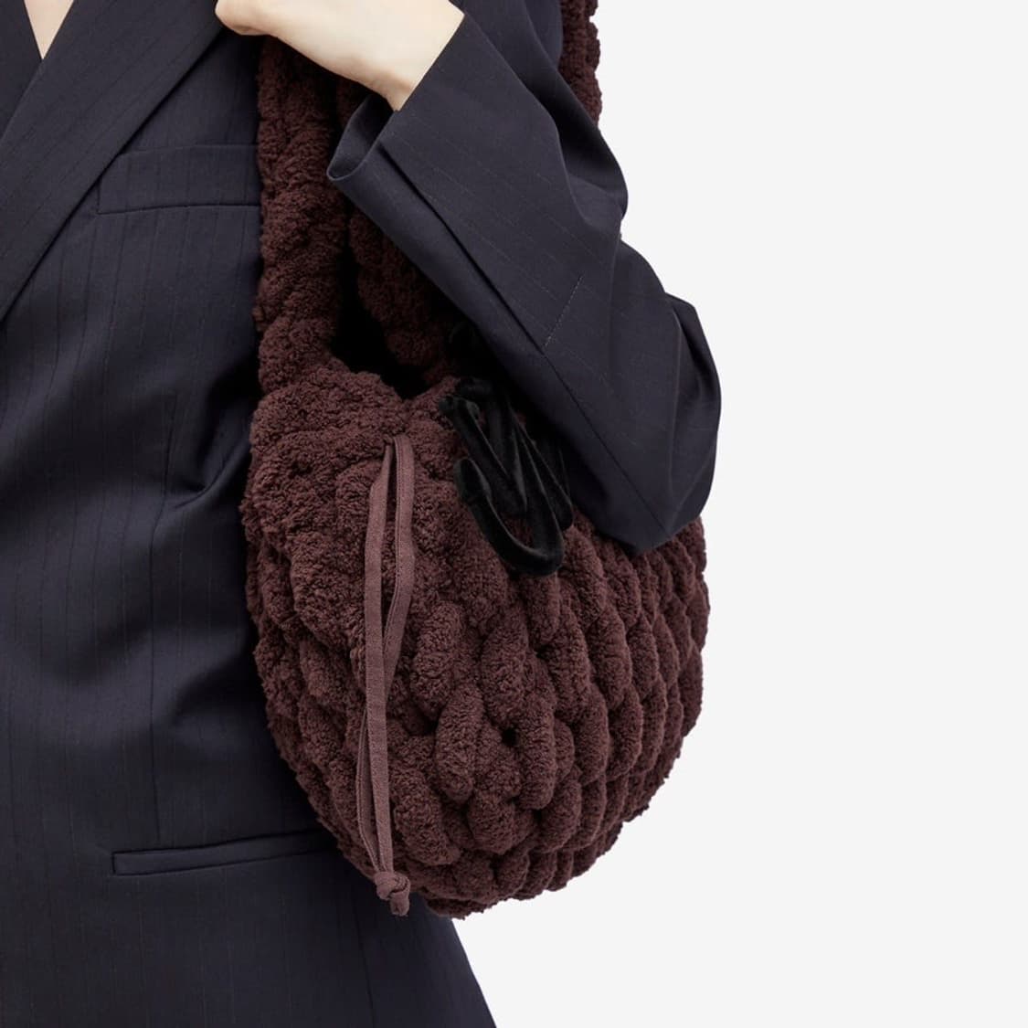 Jw 앤더슨 스몰 블랭킷 쇼퍼백 브라운 상품이미지5