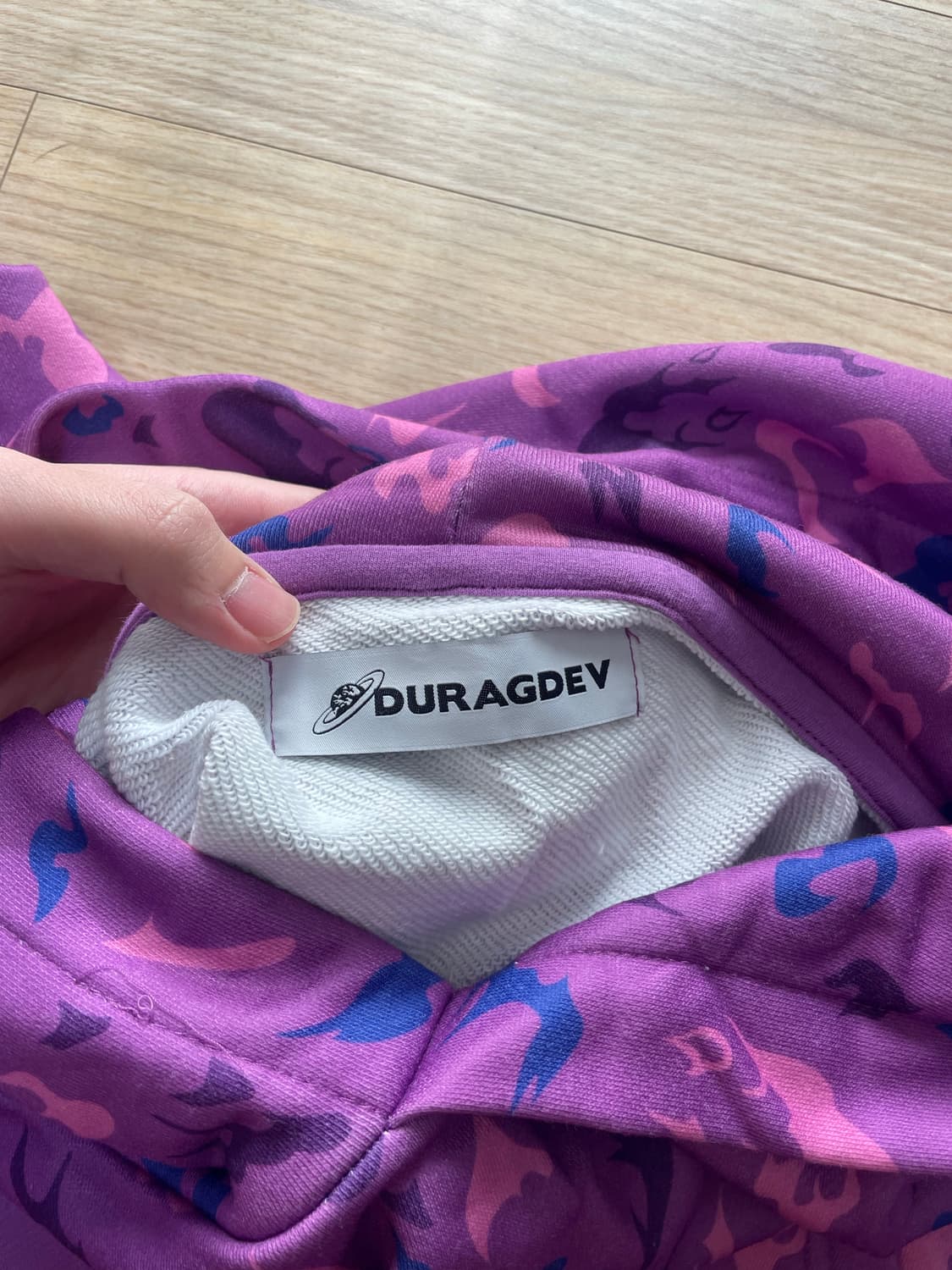 DURAG DEV 후드티, 반바지 셋업 상품이미지4