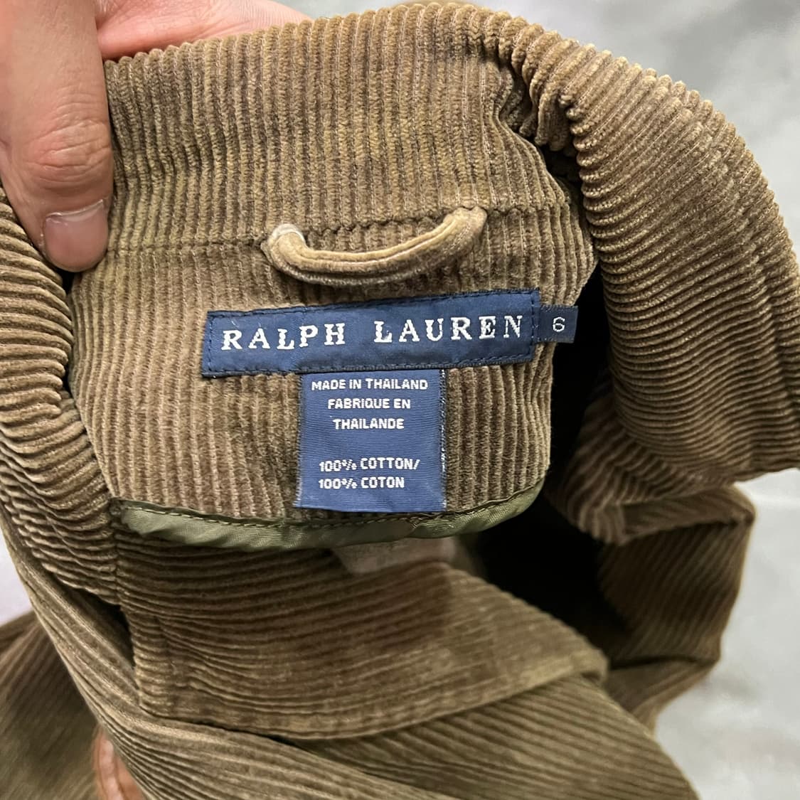  폴로랄프로렌 코듀로이 블레이저 y15671 상품이미지6