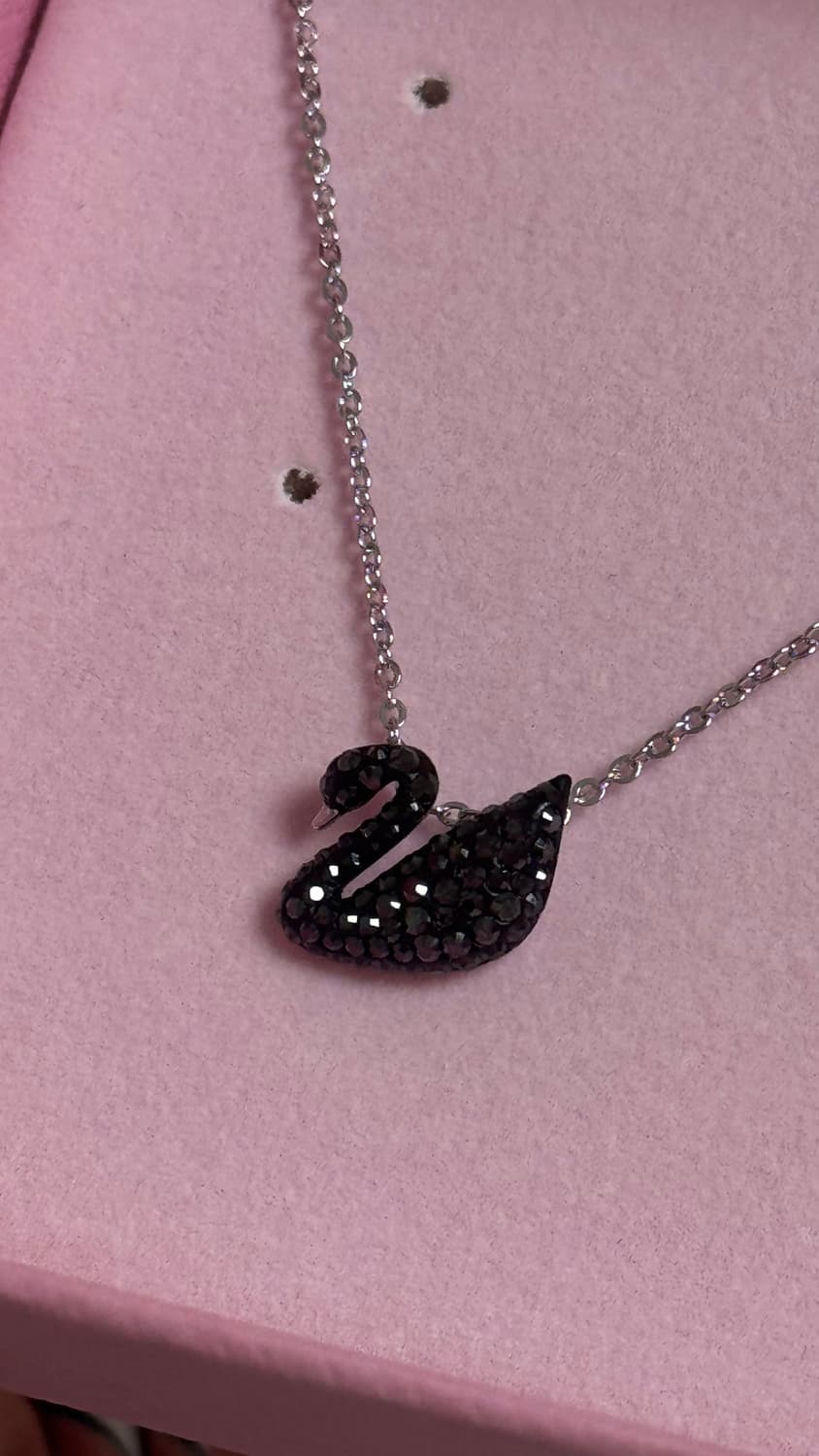 [개봉새상품]스와로브스키 블랙스완 목걸이  상품이미지2