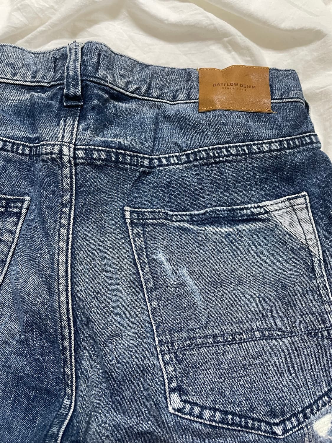 BAYFLOW DENIM 패치워크 TAPERED W31 상품이미지9