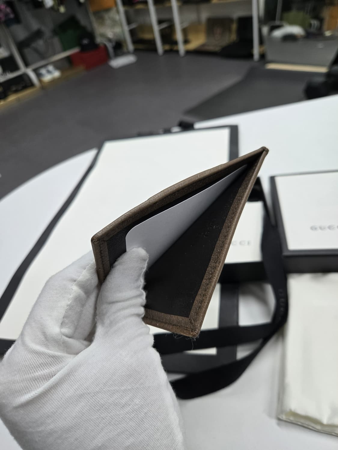 [A급컨디션]구찌 오피디아 카드지갑 상품이미지5