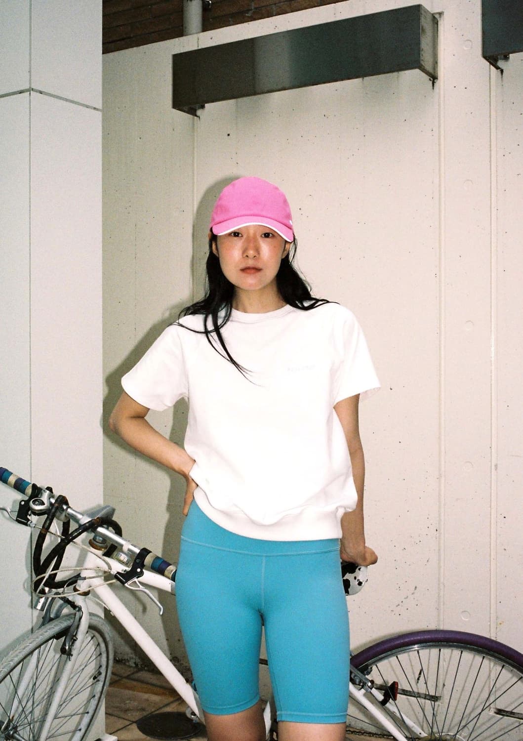 포니테일 스웻셔츠 반팔 상품이미지3