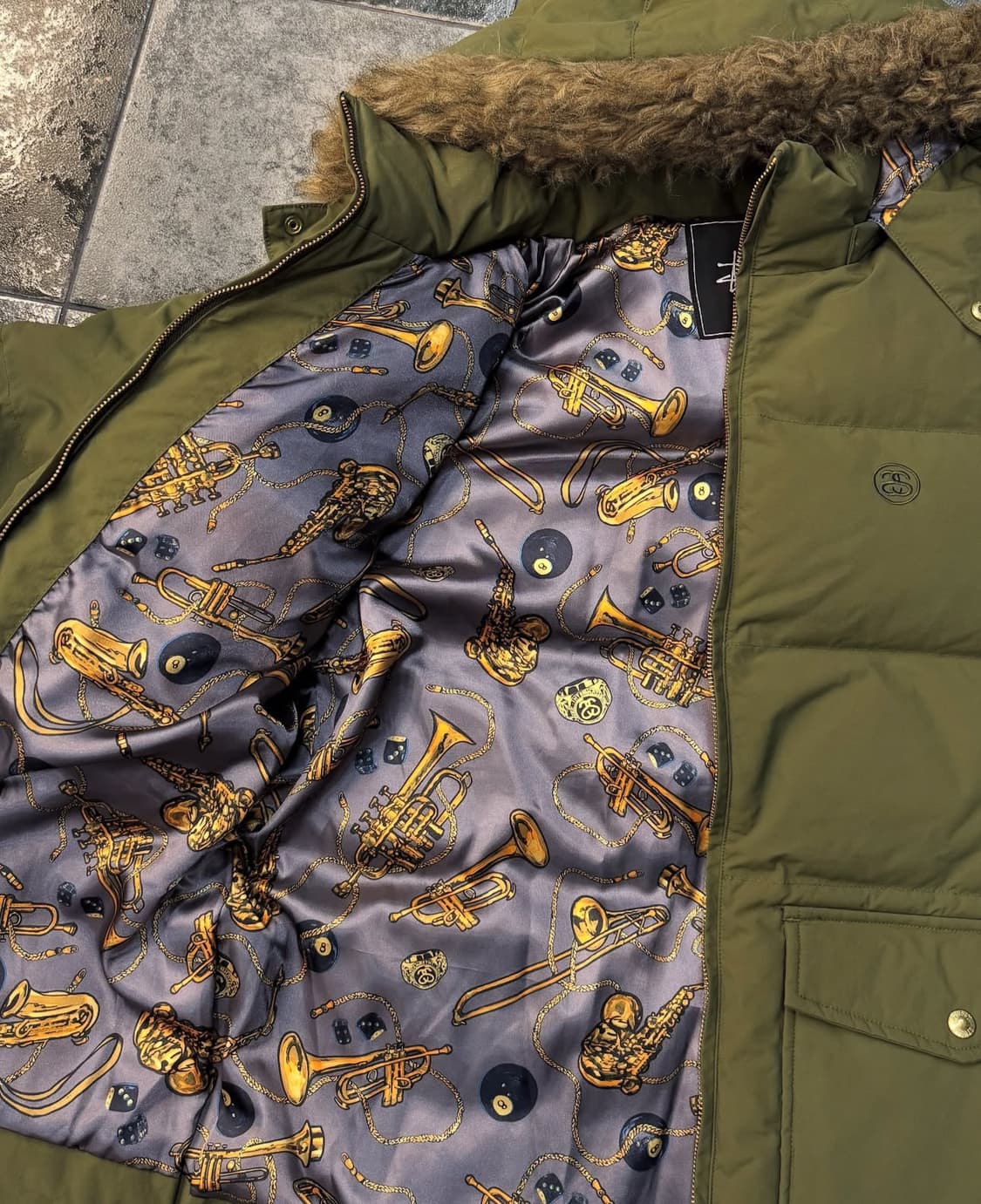 스투시 브라스 푸퍼 자켓 패딩 상품이미지8