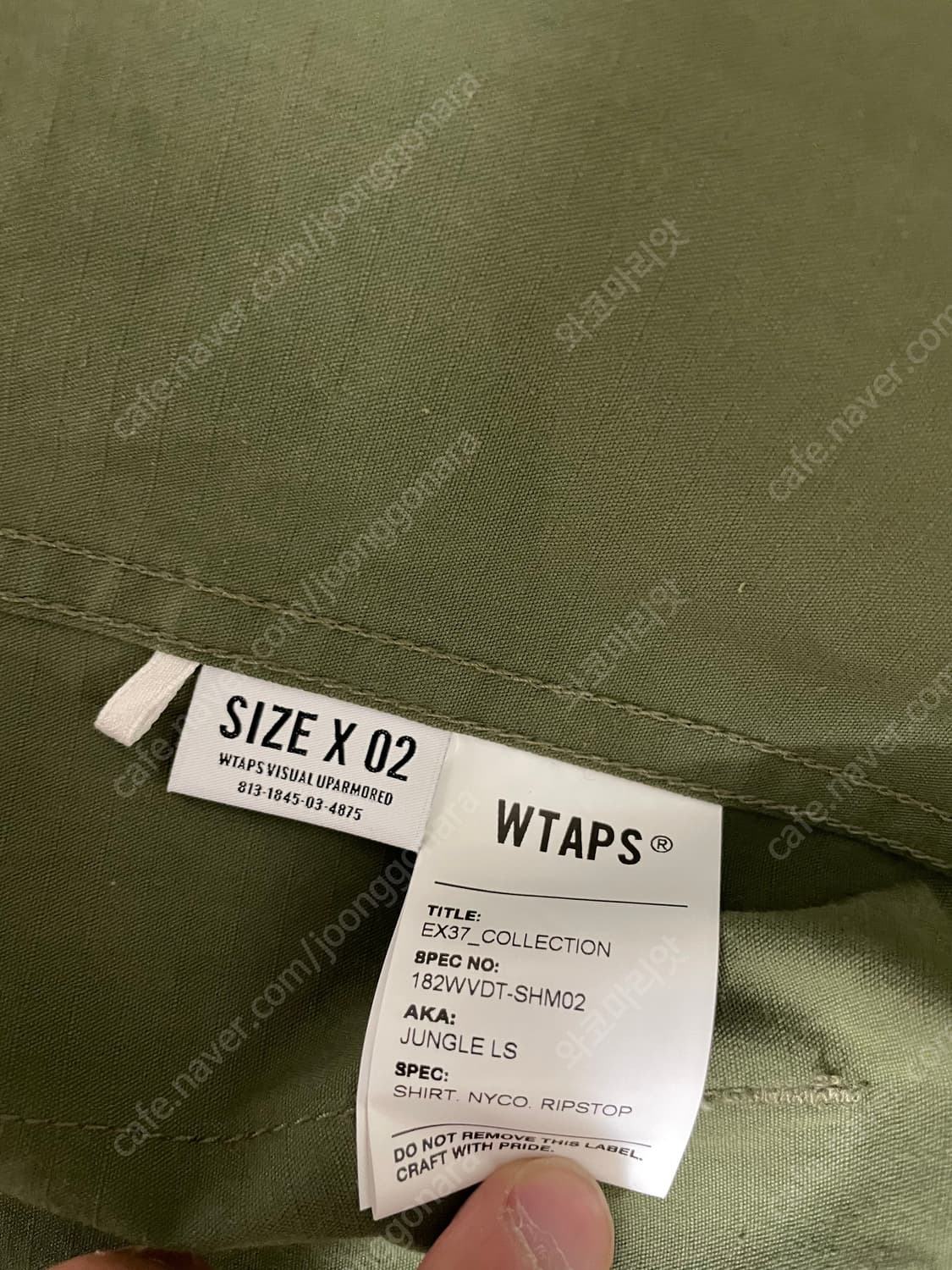 더블탭스 wtaps 18aw mill 라인 정글 상품이미지4