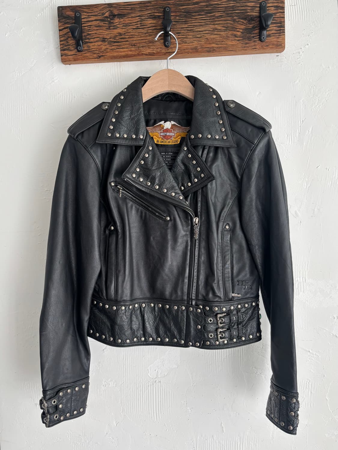 Harley Davidson 할리데이비슨 블랙 라이더 자켓 상품이미지4