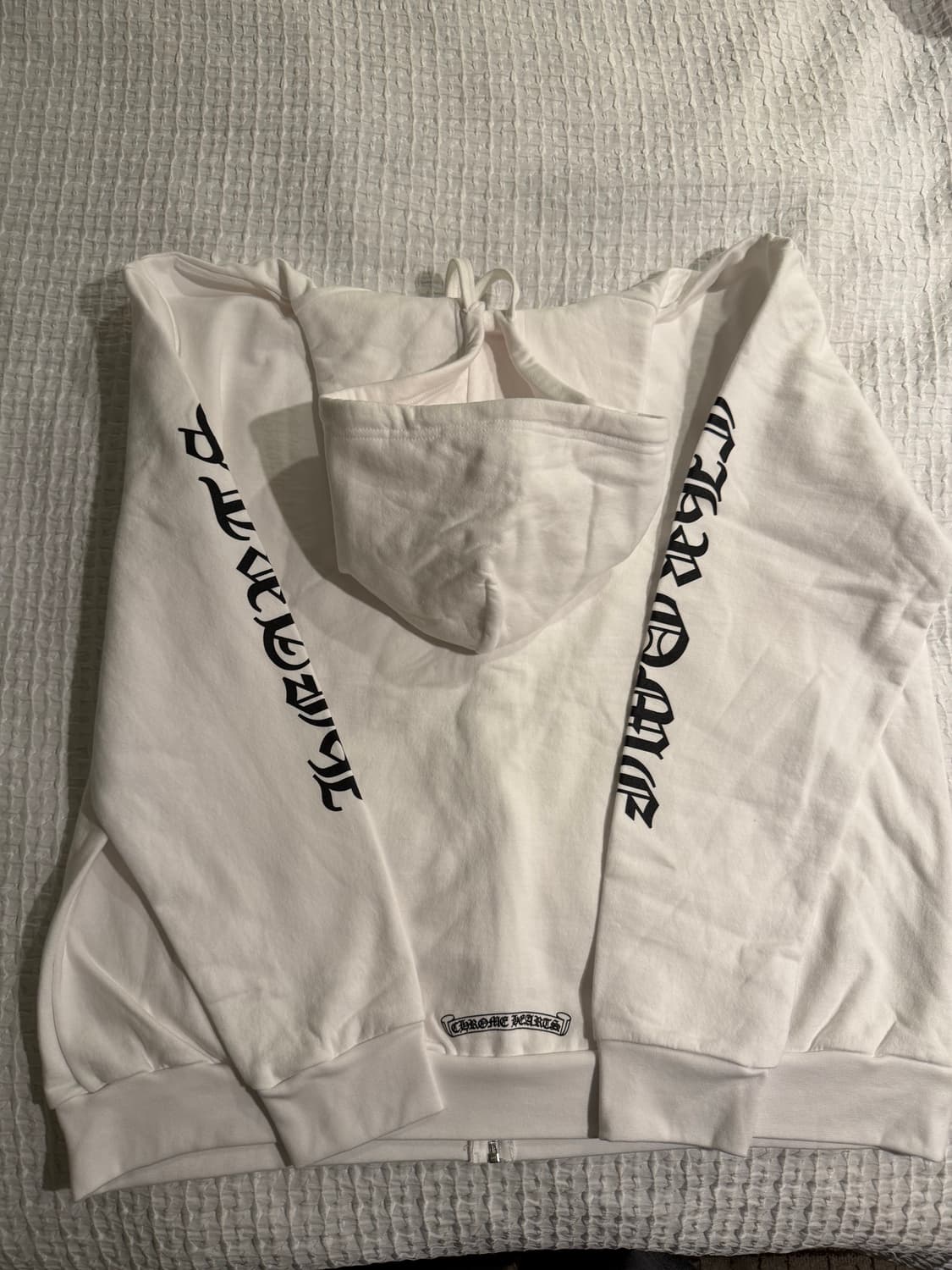 크롬하츠 화이트 후드집업 상품이미지2