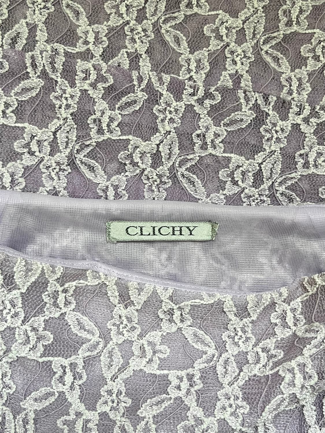 CLICHY 라벤더 레이스 스커트 상품이미지4