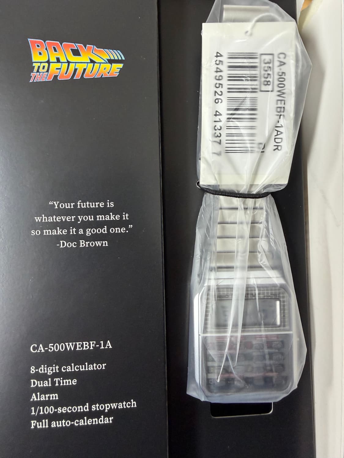 카시오 백 투 더 퓨처 상품이미지1