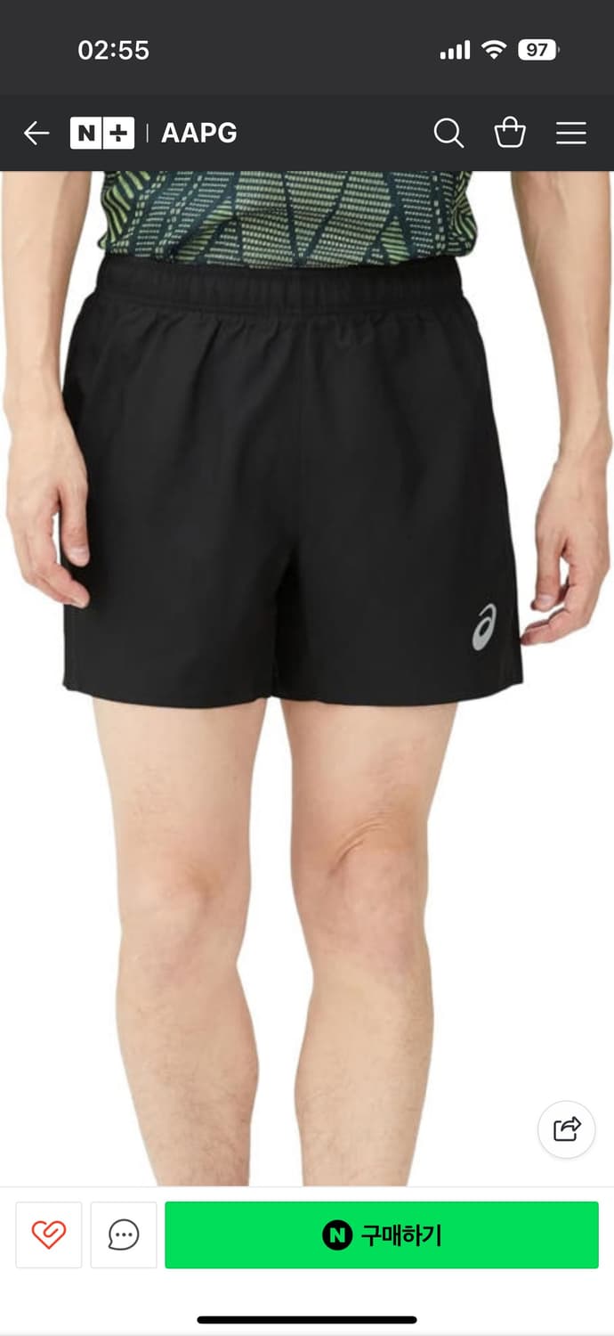 [새상품] 아식스 5인치 러닝 반바지 상품이미지3