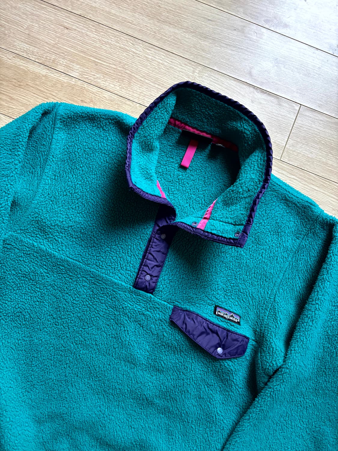 90's 파타고니아 신칠라 Snap-T 풀오버 S(95~100) 상품이미지2