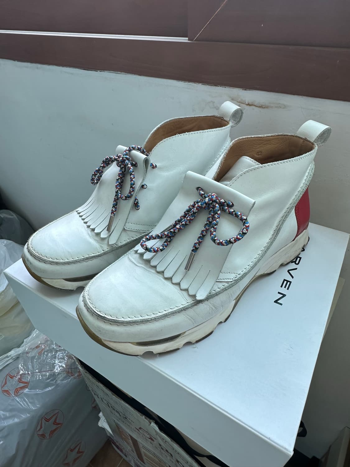 CARVEN 카르벵 카르뱅 더비 슈즈 42 270 사이즈 상품이미지1