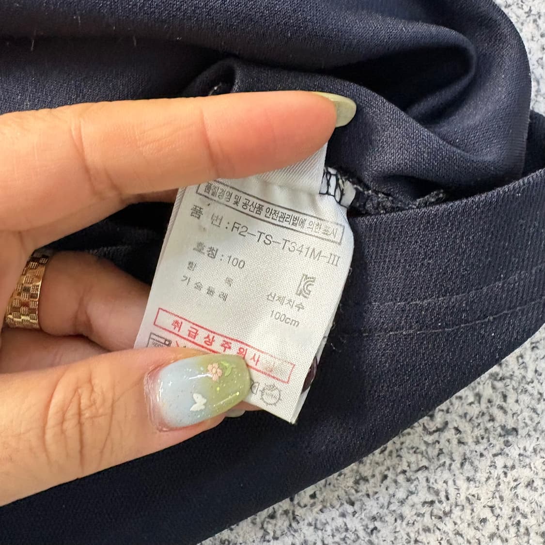 100 휠라 반팔 카라티 0622J2 상품이미지5