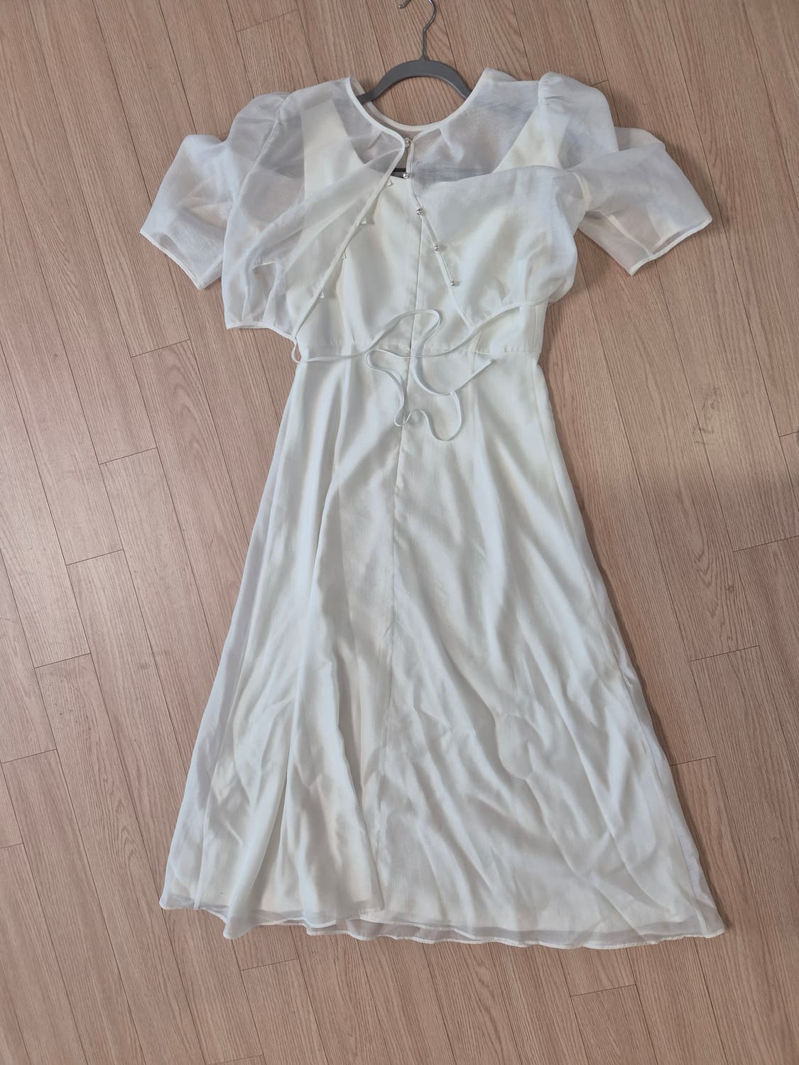 잇미샤 화이트 볼레로 원피스 66 상품이미지6