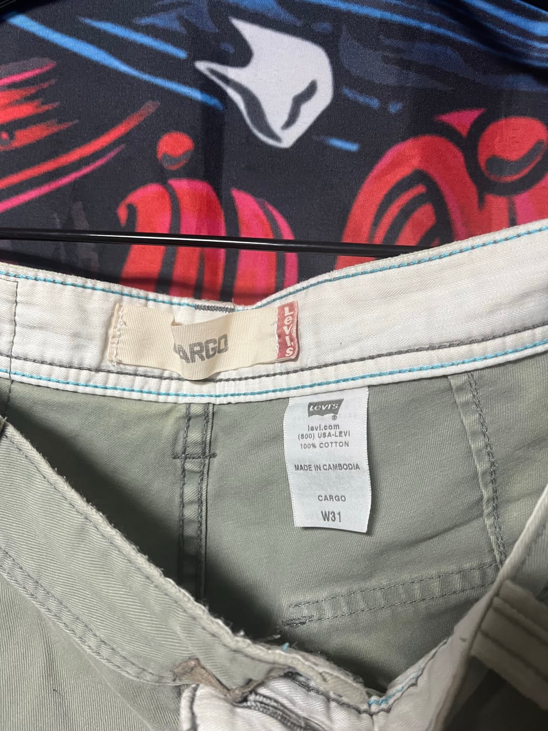 리바이스 카고 숏츠 상품이미지3