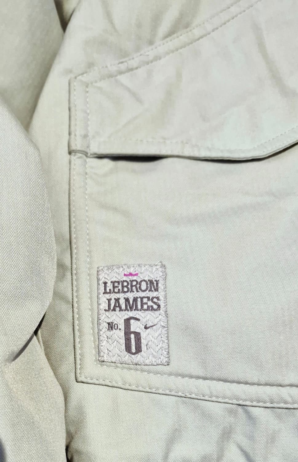 레어 나이키 르브론 제임스 후디드 봄버 ma-1 상품이미지10