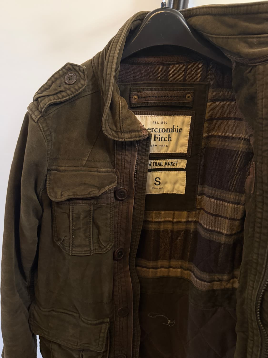 아베크롬비 대장급 워싱 자켓 상품이미지4