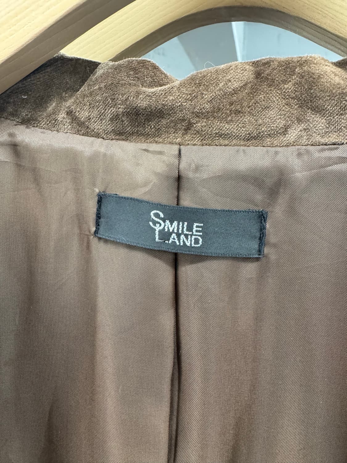 Smile land 빈티지 여성 벨벳자켓 상품이미지3