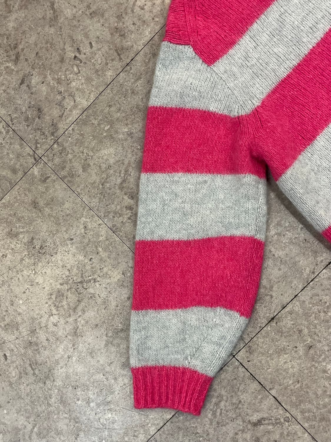 코스 스트라이프 니트 핑크 M #csz3309 상품이미지9