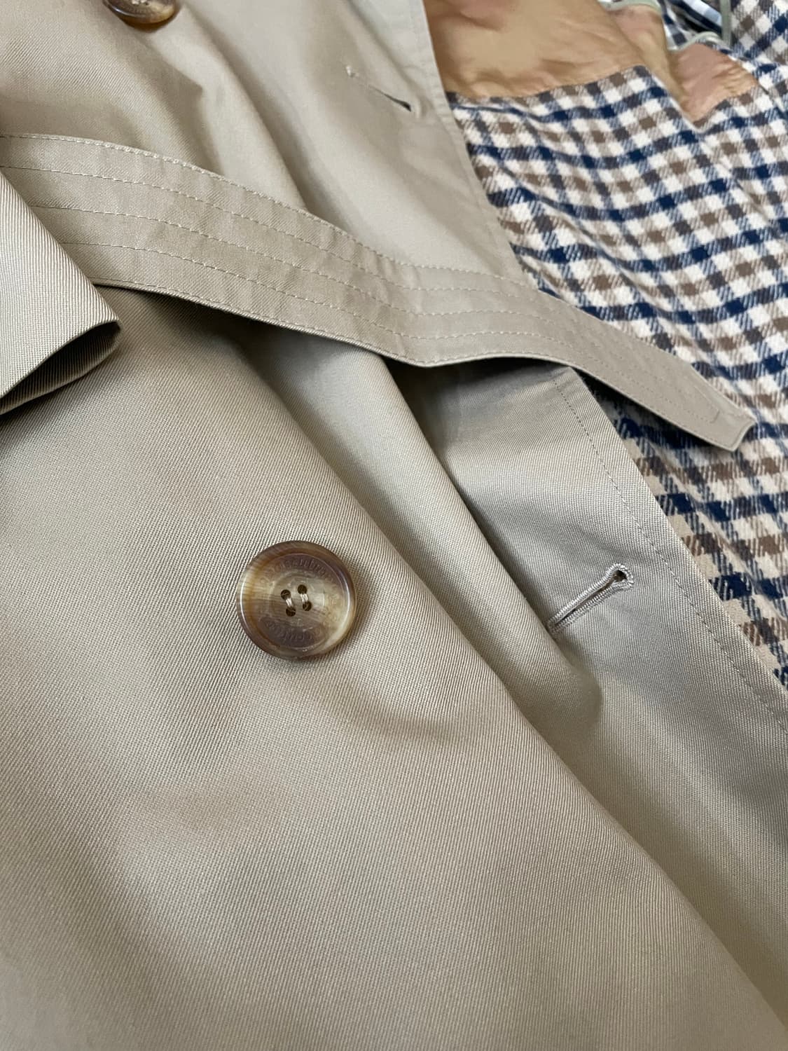 아쿠아스큐텀 트렌치코트 상품이미지5