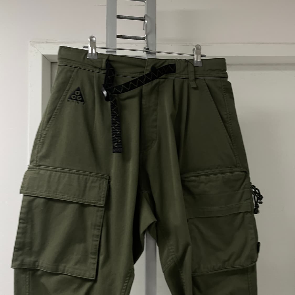 나이키 acg 카고 조거 팬츠 카키 M 상품이미지2