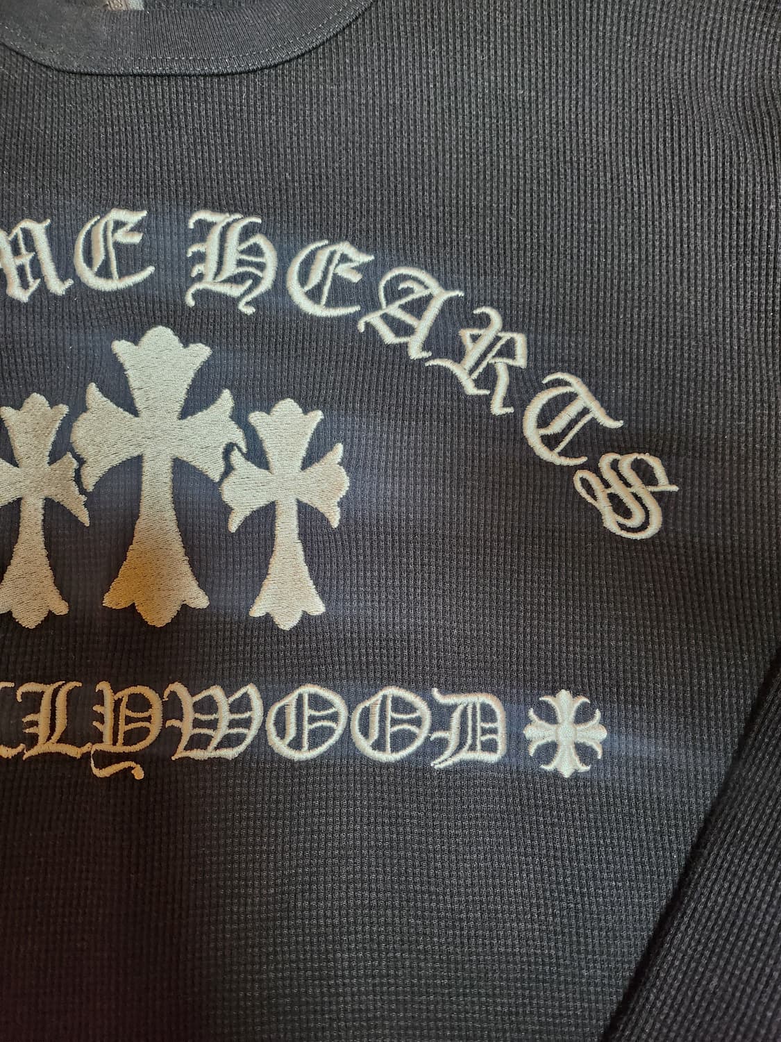 크롬하츠 세메터리 와플니트 롱슬리브 xxl 상품이미지3